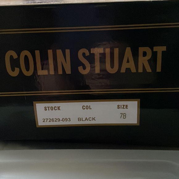 COLIN STUART BLACK GENUINE SUEDE BOOTS SZ 7B Excellent condition in original box - Picture 3 of 4